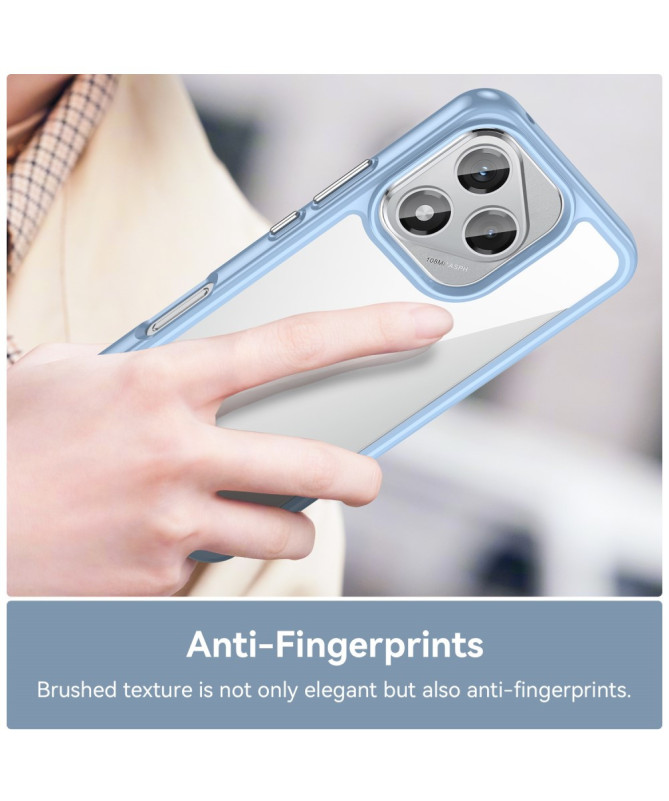 Coque Honor 400 Lite Transparente Contour Couleuré