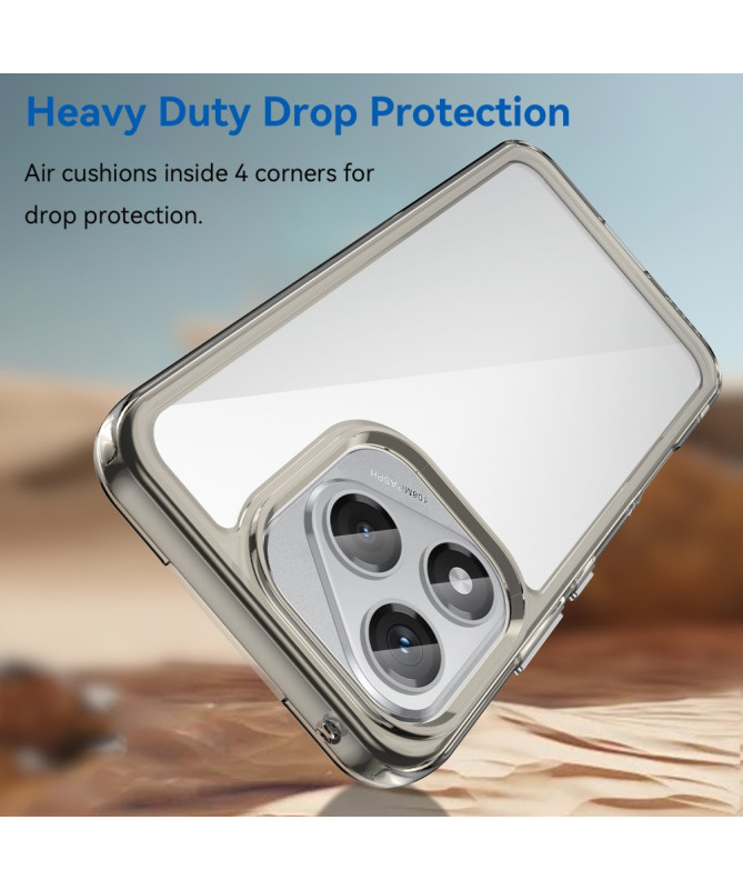 Coque Honor 400 Lite Transparente Contour Couleuré