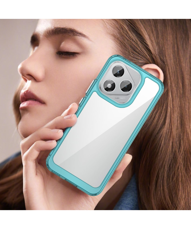 Coque Honor 400 Lite Transparente Contour Couleuré