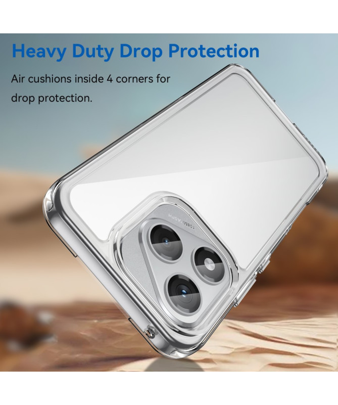 Coque Honor 400 Lite Transparente Contour Couleuré