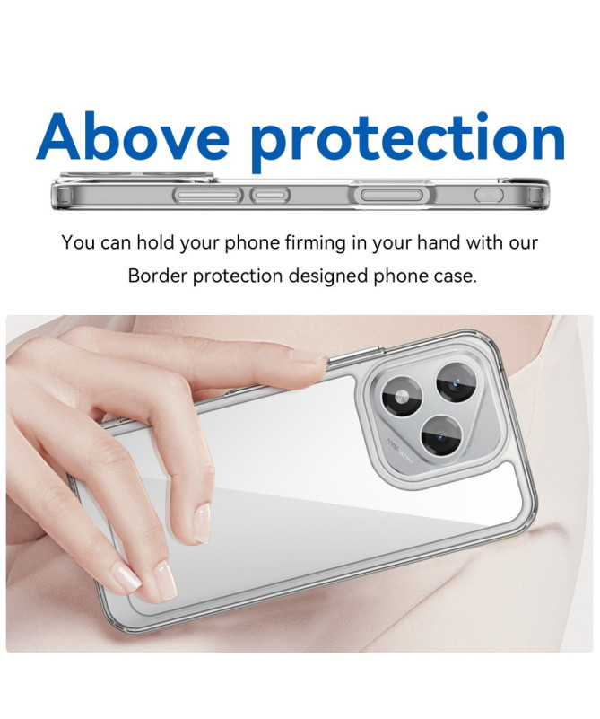 Coque Honor 400 Lite Transparente Contour Couleuré