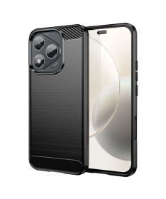 Coque Honor 400 Lite flexible effet brossé