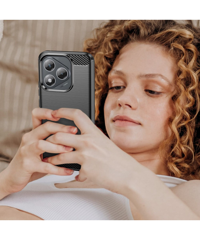 Coque Honor 400 Lite flexible effet brossé