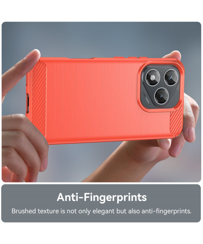 Coque Honor 400 Lite flexible effet brossé