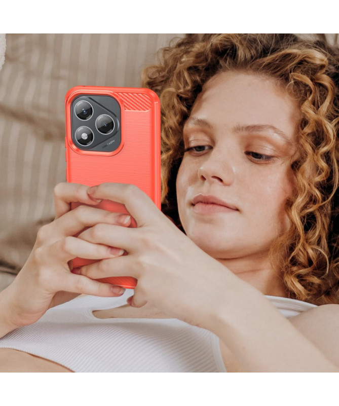 Coque Honor 400 Lite flexible effet brossé