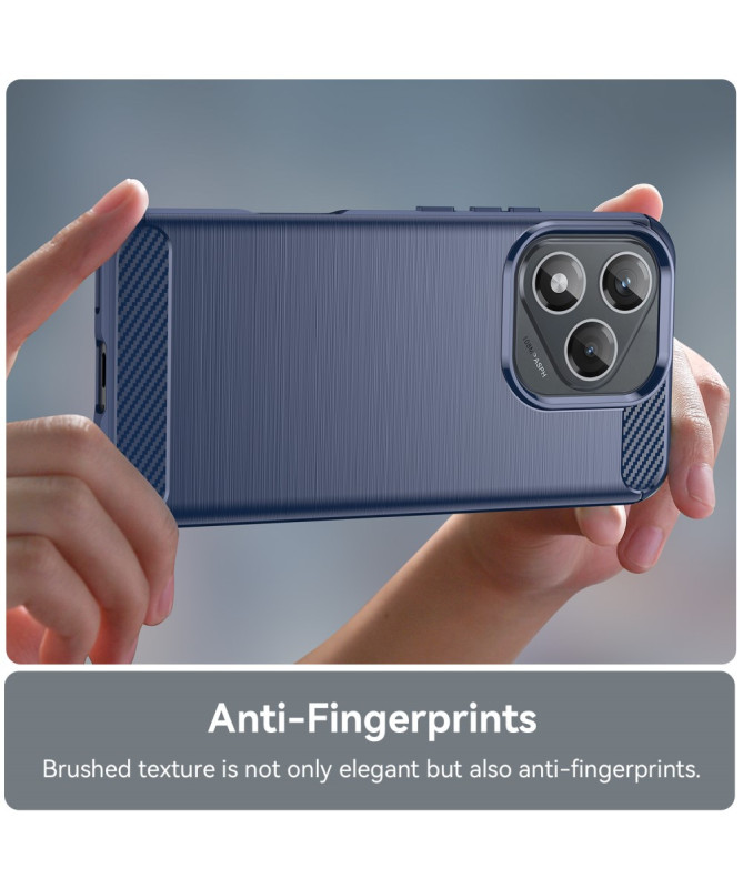 Coque Honor 400 Lite flexible effet brossé