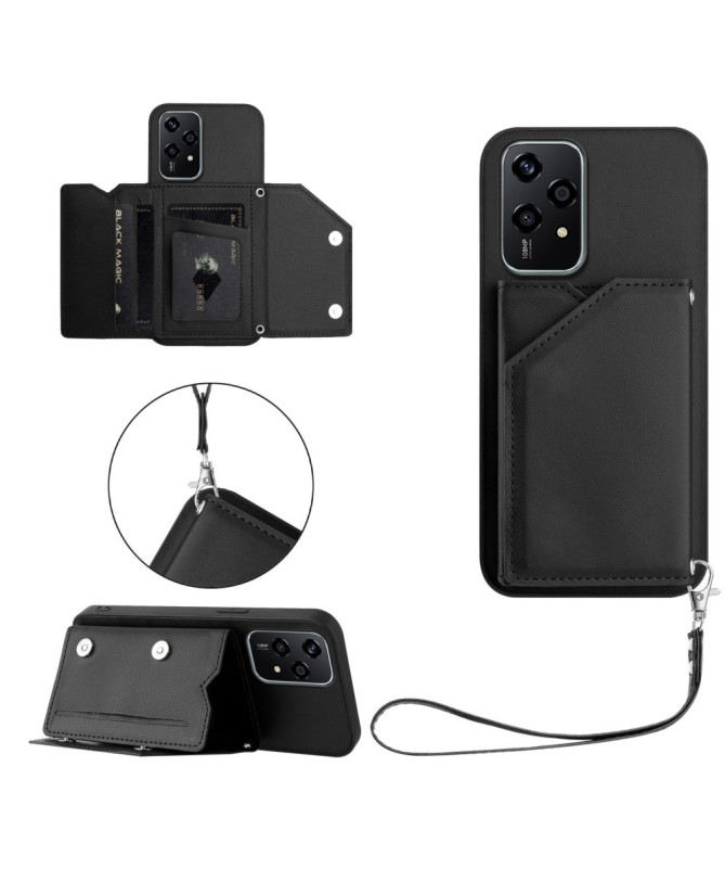 Coque Honor 200 Lite AUDE Lanière multi compartiments