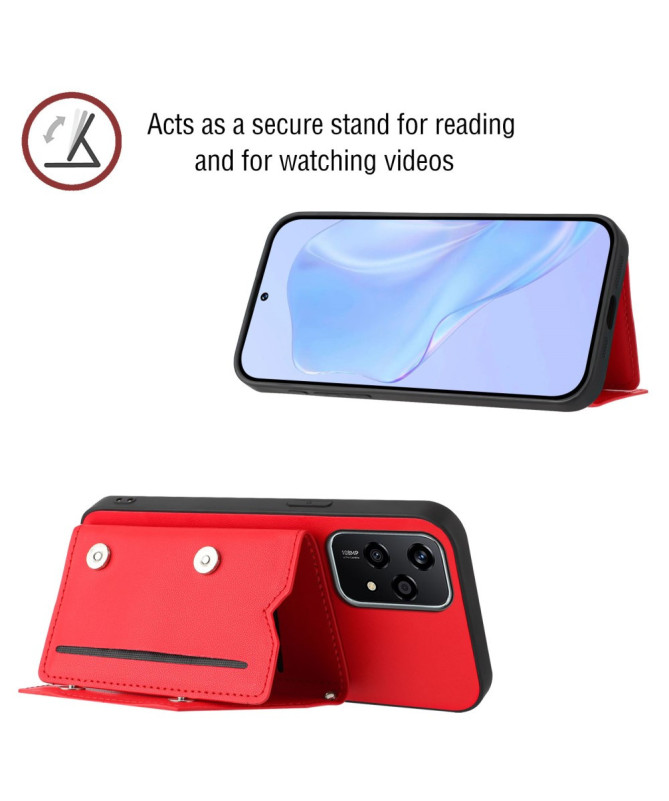 Coque Honor 200 Lite AUDE Lanière multi compartiments