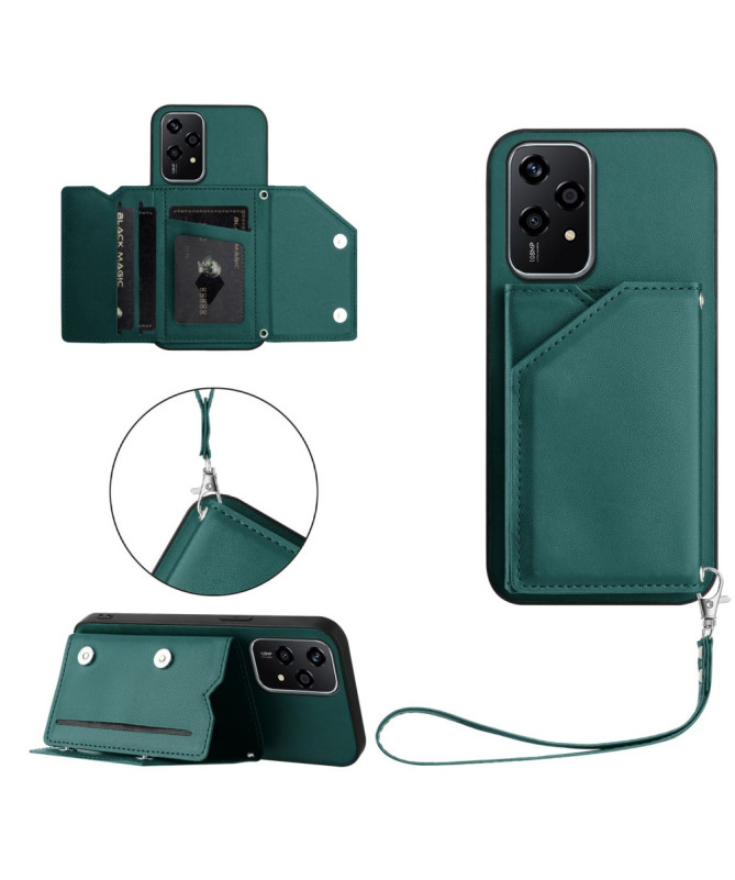 Coque Honor 200 Lite AUDE Lanière multi compartiments