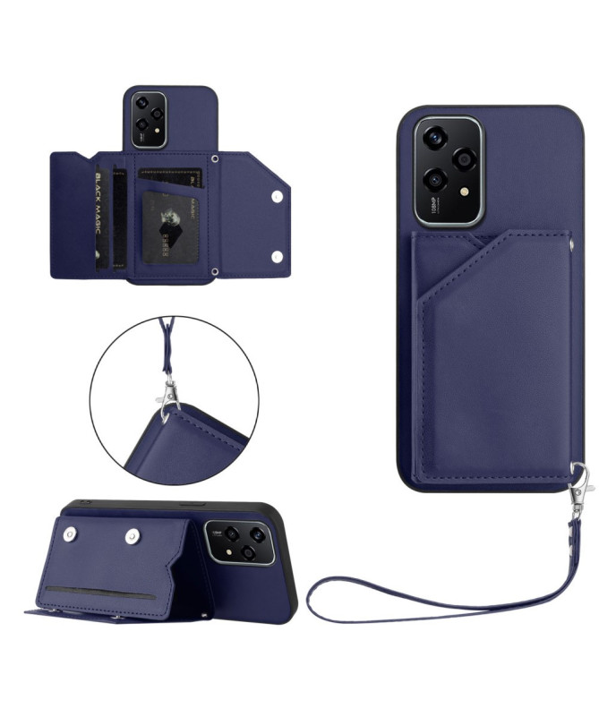 Coque Honor 200 Lite AUDE Lanière multi compartiments