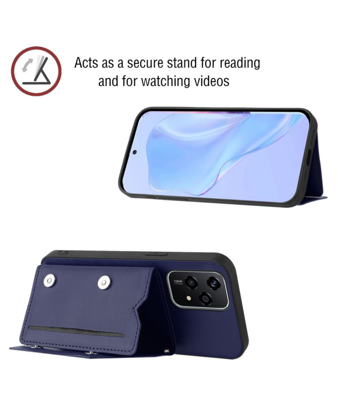 Coque Honor 200 Lite AUDE Lanière multi compartiments