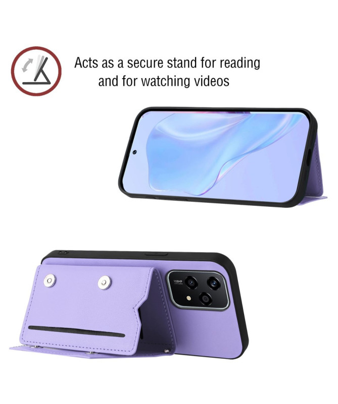 Coque Honor 200 Lite AUDE Lanière multi compartiments