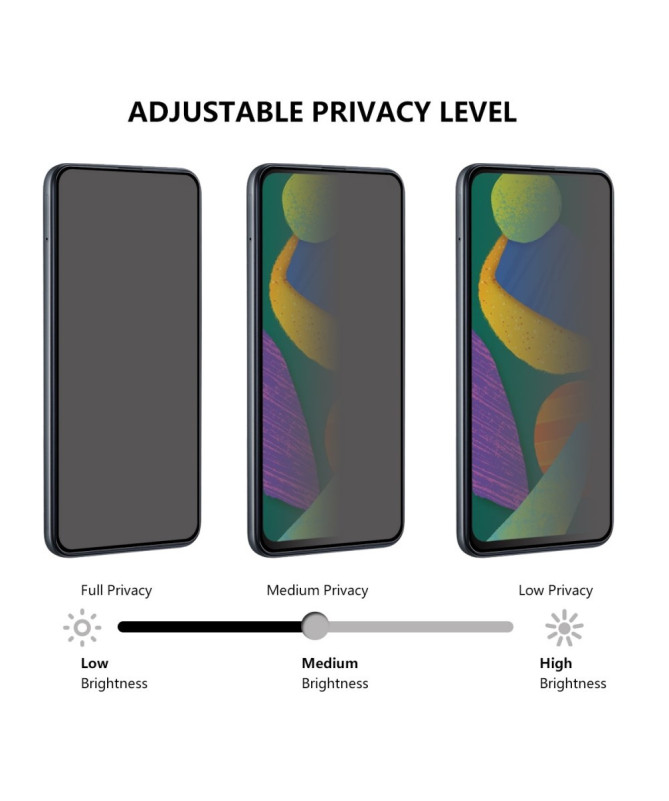 Protection d'écran OnePlus 13T verre trempé et filtre de confidentiali