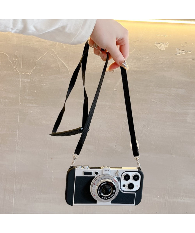 Coque iPhone 15 Pro Max Design Appareil Photo | Vintage Lens