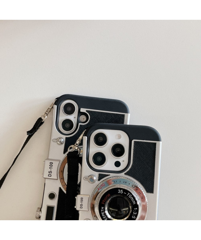 Coque iPhone 15 Pro Max Design Appareil Photo | Vintage Lens