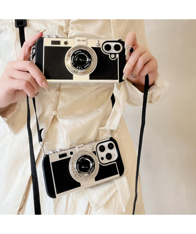 Coque iPhone 16 Design Appareil Photo | Vintage Lens