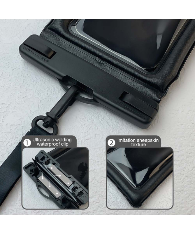 Pochette Étanche Smartphone IPX8 | WaterGuard Flex