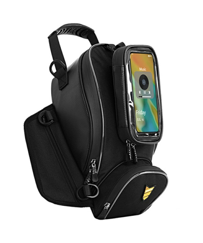 Sacoche Moto Écran Tactile Imperméable | TankRider Pro