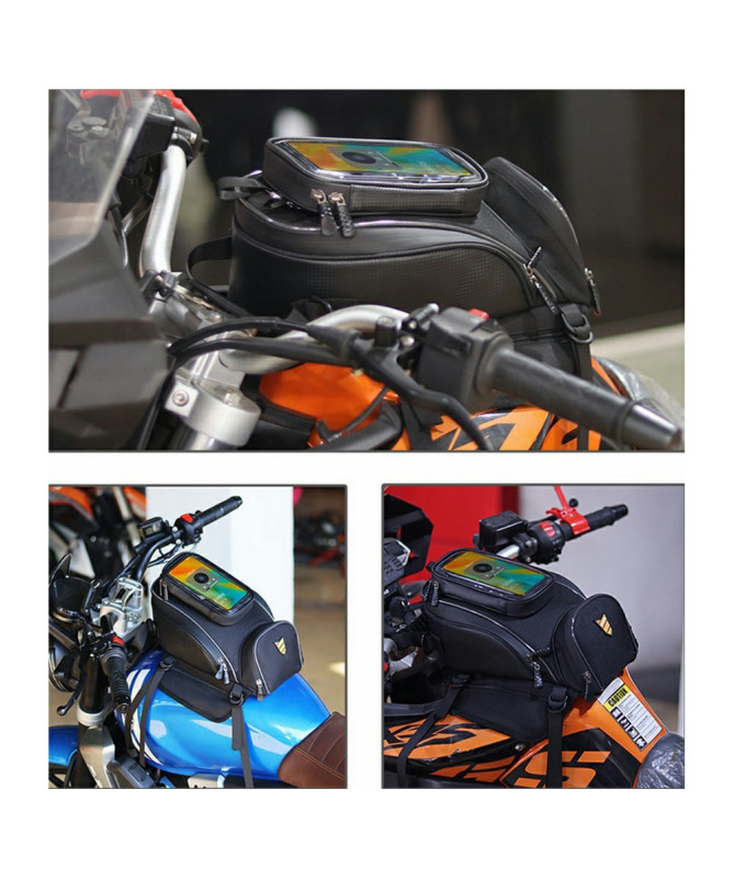 Sacoche Moto Écran Tactile Imperméable | TankRider Pro