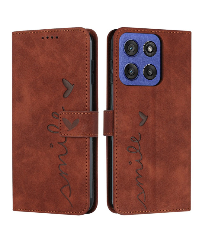 Housse Motorola Edge 60 / 60 Fusion Smiles Retro