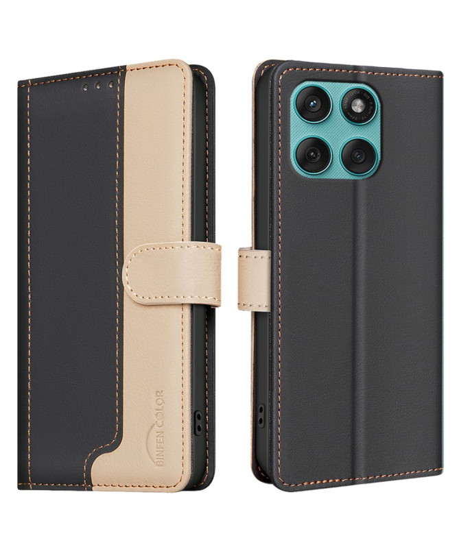 Housse Motorola Edge 60 / 60 Fusion Bicolore Portefeuille | SOPHIE