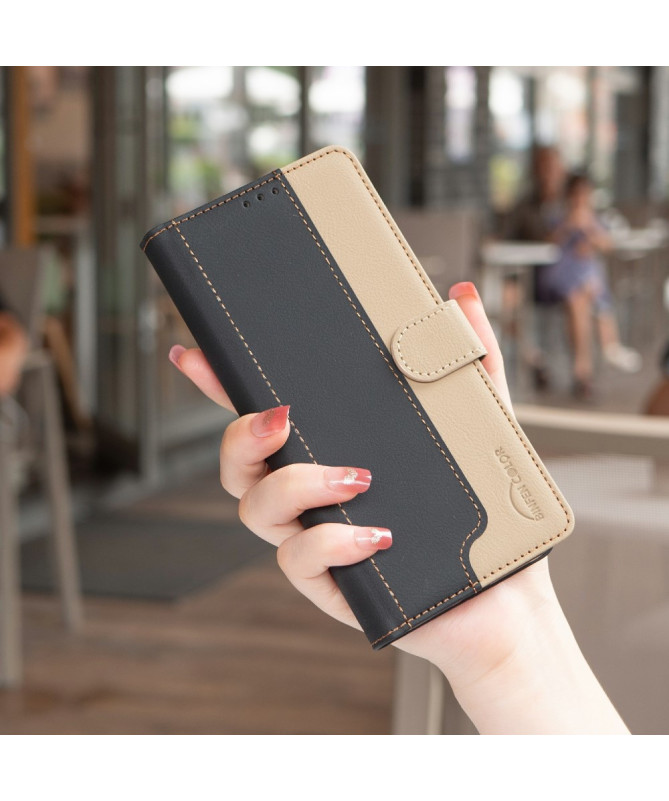 Housse Motorola Edge 60 / 60 Fusion Bicolore Portefeuille | SOPHIE