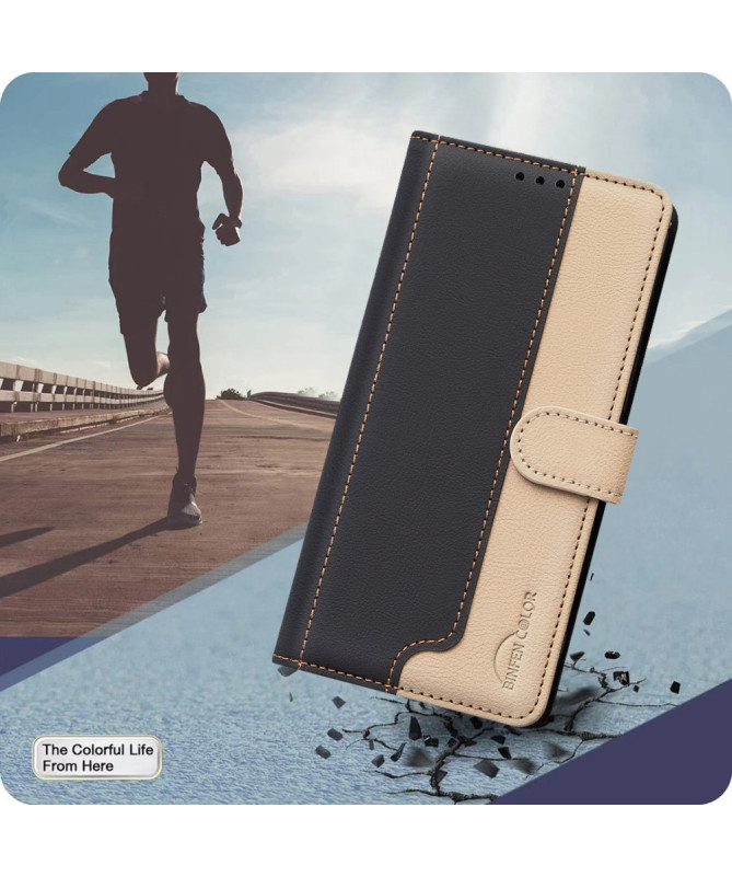 Housse Motorola Edge 60 / 60 Fusion Bicolore Portefeuille | SOPHIE