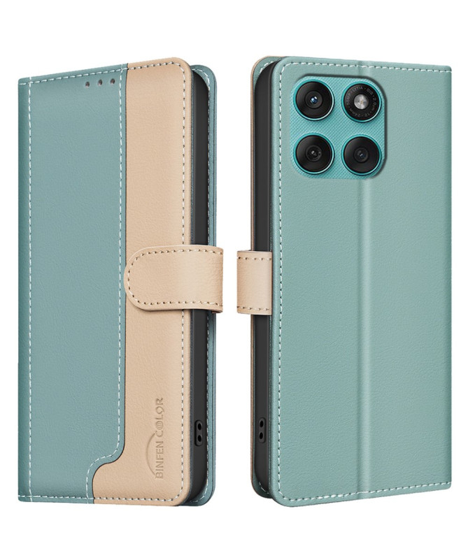Housse Motorola Edge 60 / 60 Fusion Bicolore Portefeuille | SOPHIE