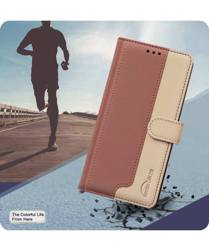 Housse Motorola Edge 60 / 60 Fusion Bicolore Portefeuille | SOPHIE