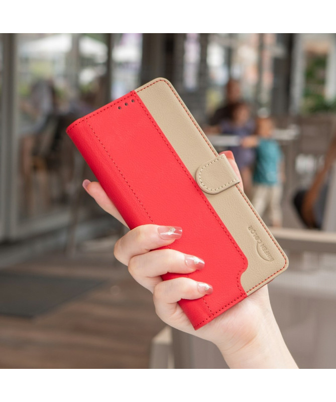 Housse Motorola Edge 60 / 60 Fusion Bicolore Portefeuille | SOPHIE