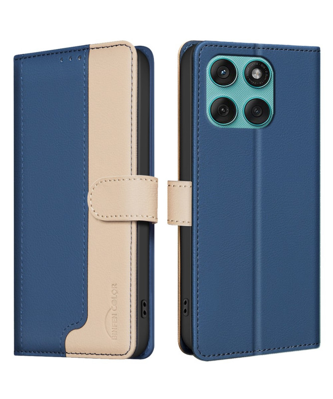 Housse Motorola Edge 60 / 60 Fusion Bicolore Portefeuille | SOPHIE