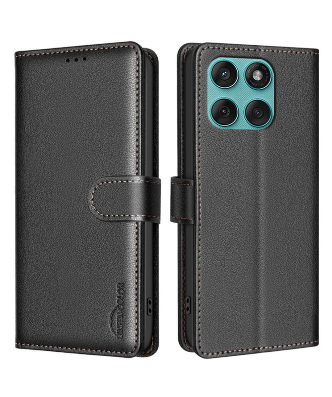 Housse Motorola Edge 60 / 60 Fusion Porte-Cartes en Simili Cuir | BF32