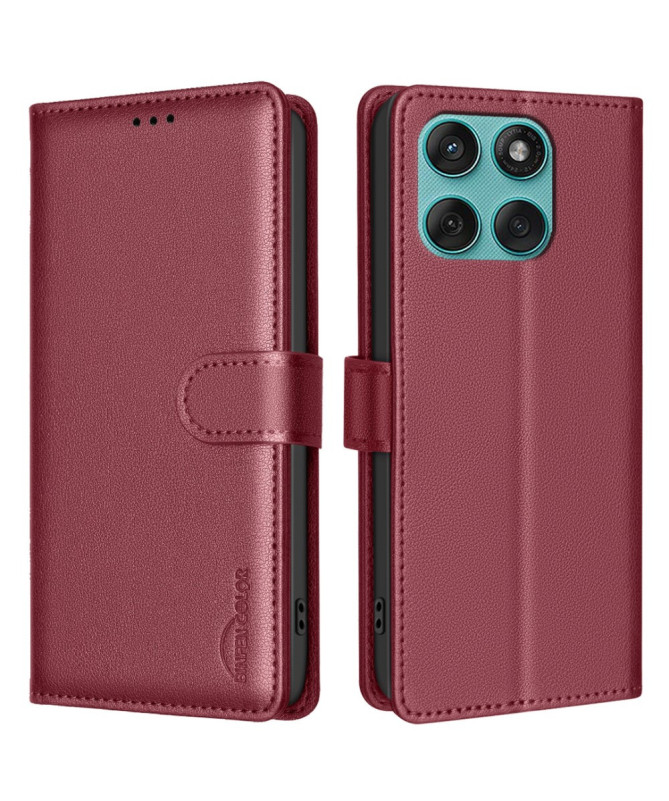 Housse Motorola Edge 60 / 60 Fusion Porte-Cartes en Simili Cuir | BF32