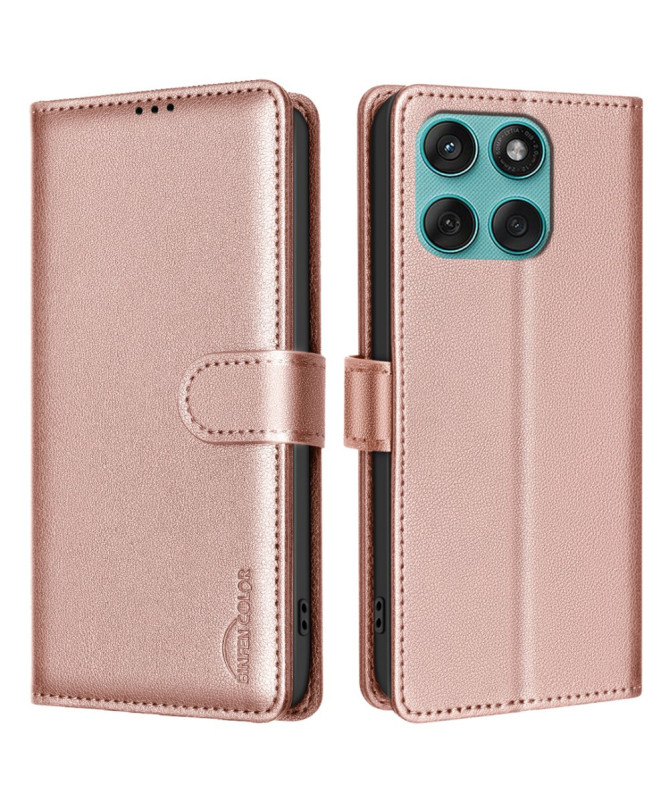 Housse Motorola Edge 60 / 60 Fusion Porte-Cartes en Simili Cuir | BF32