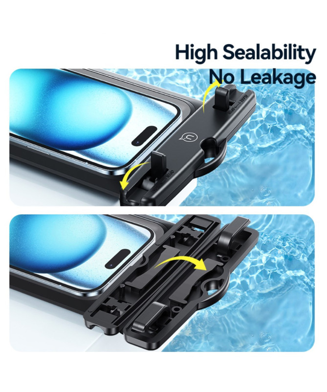 Pochette Étanche Smartphone IP68 | AquaSafe DualPocket
