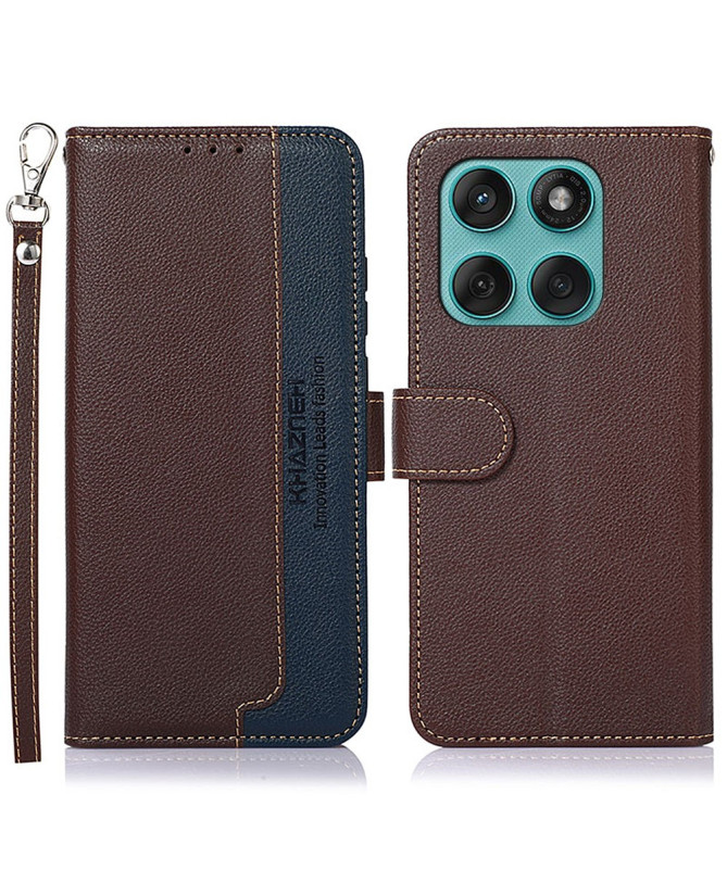 Housse Motorola Edge 60 / 60 Fusion | KHAZNEH coutures apparentes