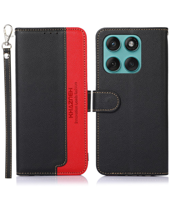 Housse Motorola Edge 60 / 60 Fusion | KHAZNEH coutures apparentes