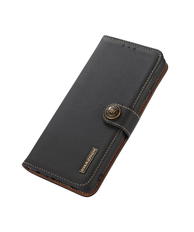 Housse Motorola Edge 60 / 60 Fusion KHAZNEH Classic en cuir