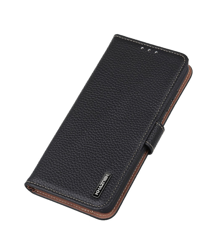 Housse Motorola Edge 60 / 60 Fusion Cuir Grainé KHAZNEH