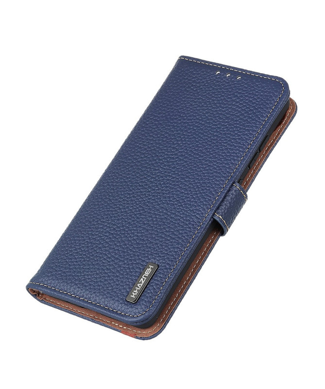 Housse Motorola Edge 60 / 60 Fusion Cuir Grainé KHAZNEH