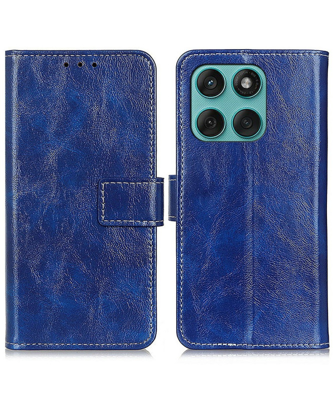 Housse Motorola Edge 60 / 60 Fusion Effet Cuir | Business Classic