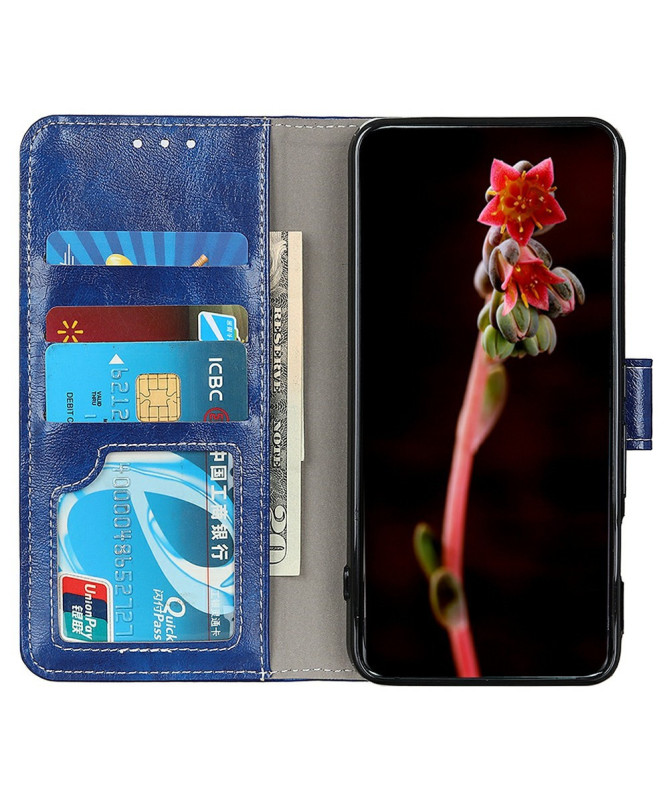 Housse Motorola Edge 60 / 60 Fusion Effet Cuir | Business Classic