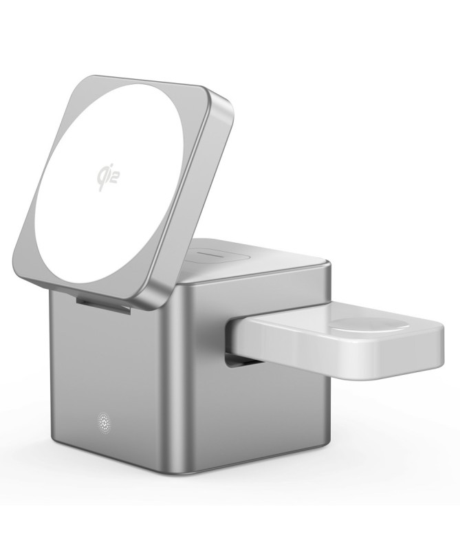 Station de Charge Qi2 3-en-1 | CubeCharge M35