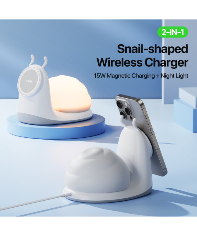 Station de Charge Escargot Lumineux
