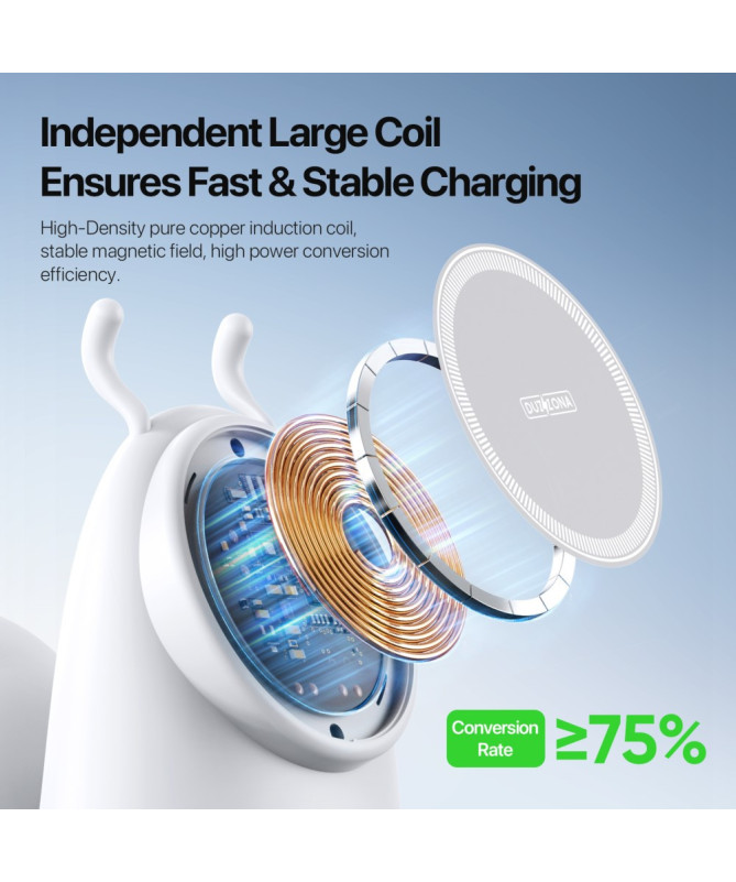 Station de Charge Escargot Lumineux