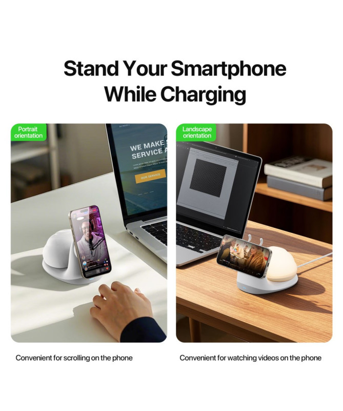 Station de Charge Escargot Lumineux