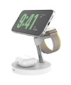 Station de Charge Sans Fil 15W | TriPower Hub