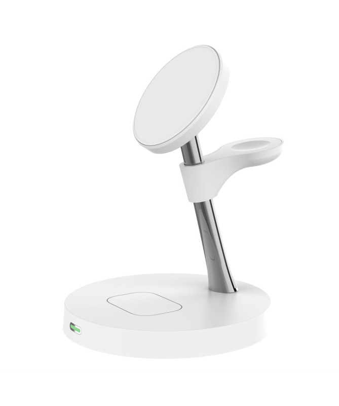 Station de Charge Sans Fil 15W | TriPower Hub