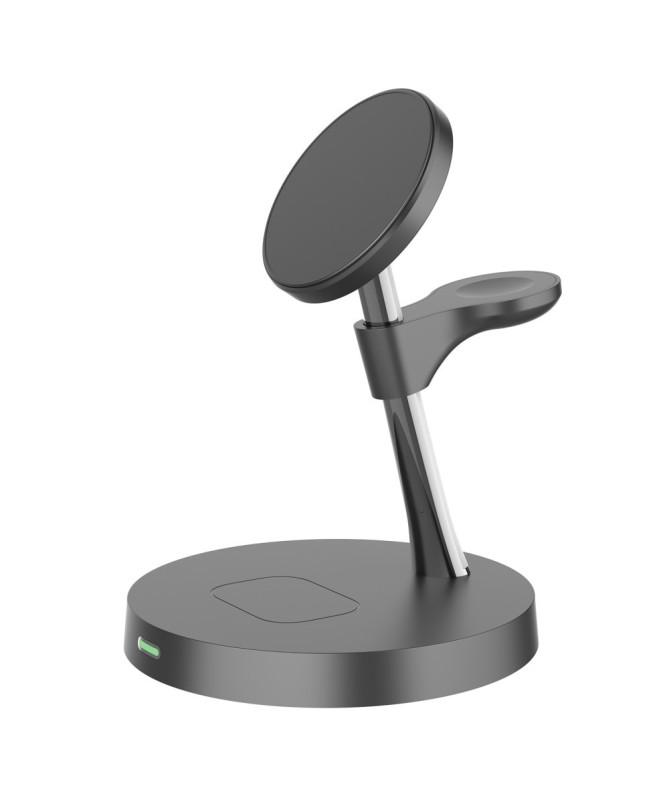 Station de Charge Sans Fil 15W | TriPower Hub
