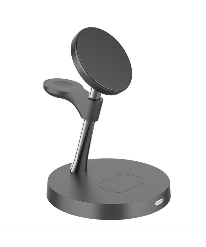 Station de Charge Sans Fil 15W | TriPower Hub